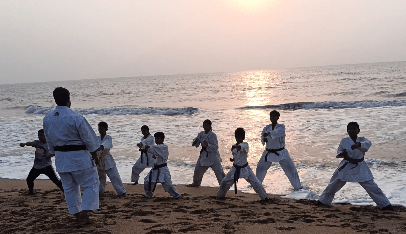 Karate background